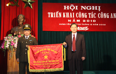 Công an tỉnh Hưng Yên Triển khai công tác năm 2010